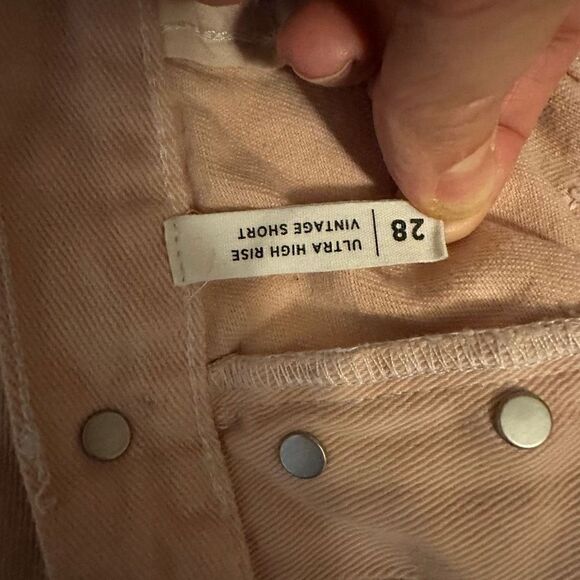 PacSun Ulta high rise vintage short 28 peach - Picture 3 of 8